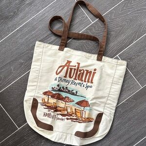 Aulani Disney Resort Canvas Tote Bag
